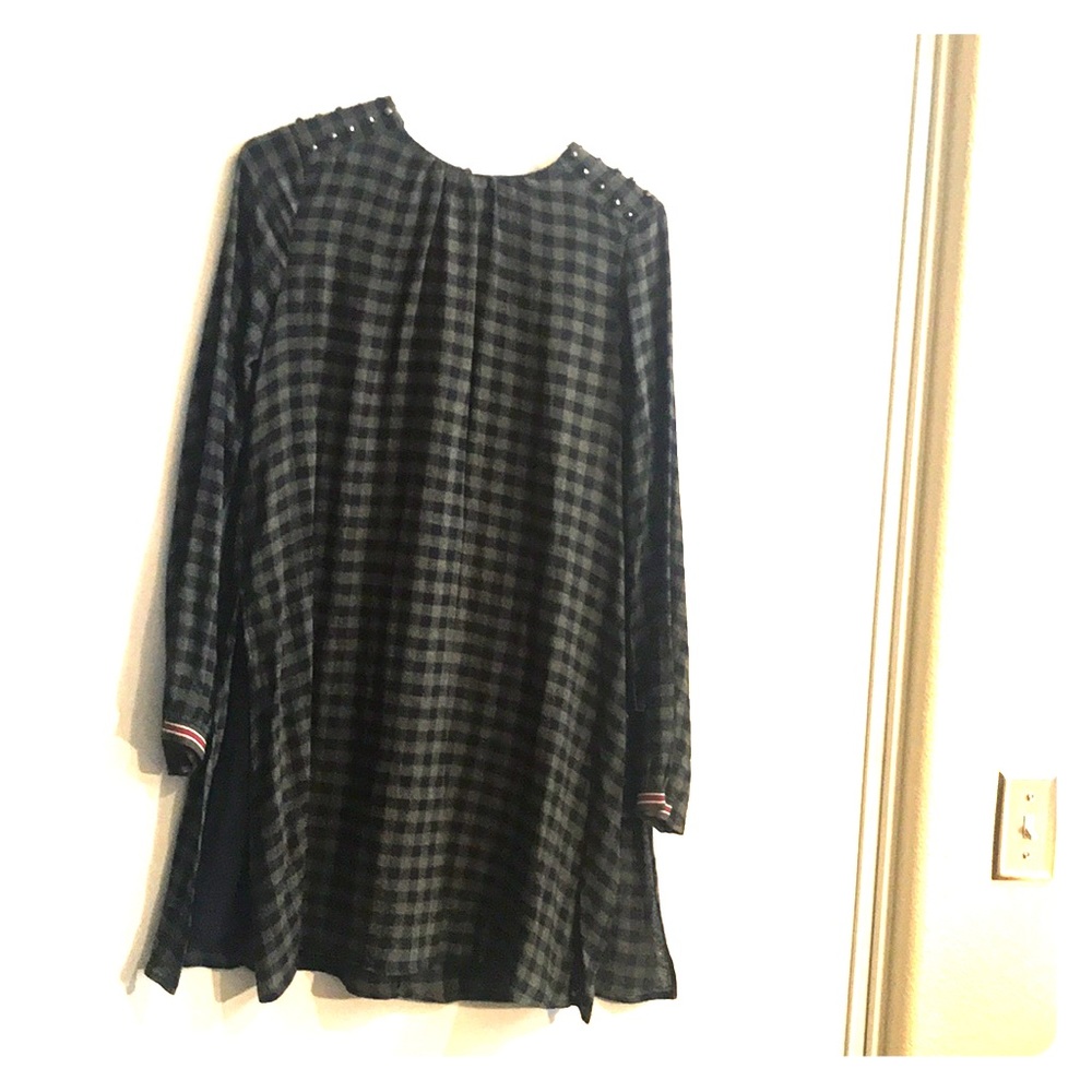NWT Zara Basic Romper Dress Long Sleeves Sz XS